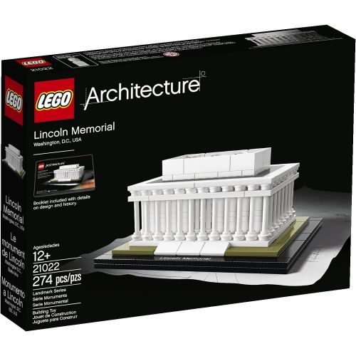  LEGO Architecture 21022 Lincoln Memorial Model Kit