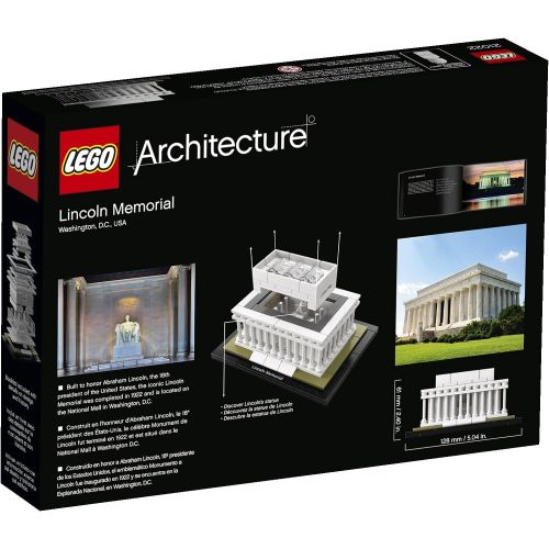  LEGO Architecture 21022 Lincoln Memorial Model Kit