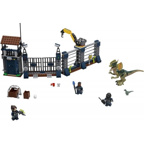  LEGO Jurassic World Dilophosaurus Outpost Attack 75931 Building Kit