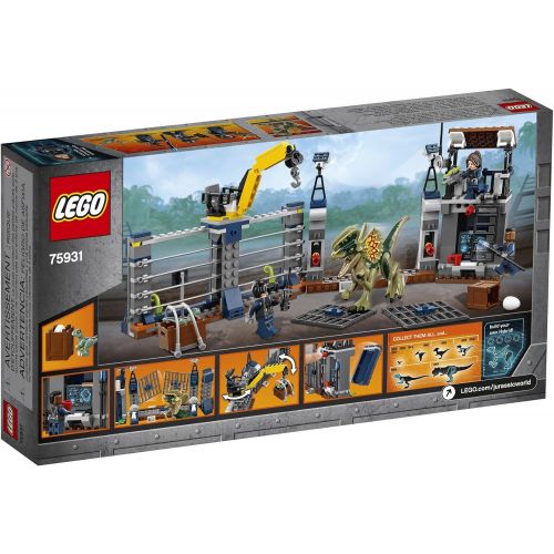  LEGO Jurassic World Dilophosaurus Outpost Attack 75931 Building Kit
