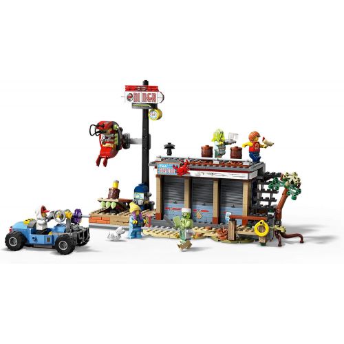  LEGO Hidden Side Shrimp Shack Attack 70422 Augmented Reality [AR] Building Set with Ghost Minifigures and Toy Car for Ghost Hunting, Tech Toy for Boys and Girls (579 Pieces)