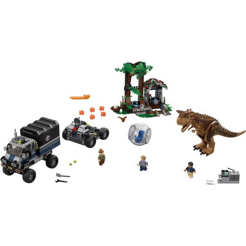  LEGO Jurassic World Carnotaurus Gyrosphere Escape 75929 Building Kit (577 Pieces) (Discontinued by Manufacturer)