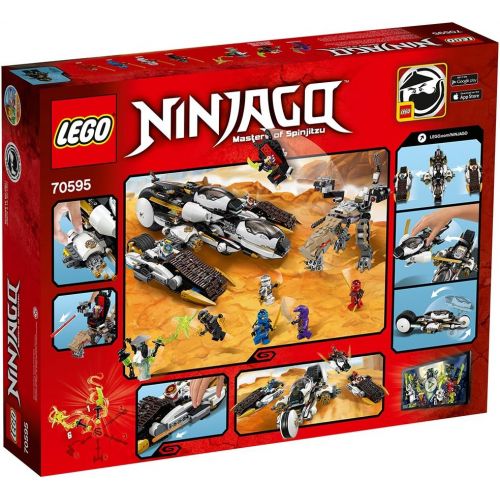  LEGO NINJAGO Ultra Stealth Raider 70595 Childrens Toy for 9-Year-Olds