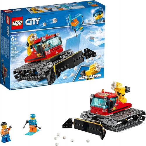  LEGO City Great Vehicles Snow Groomer 60222 Building Kit (197 Pieces)