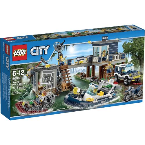  LEGO City Police Swamp Police Station