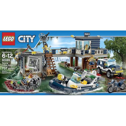  LEGO City Police Swamp Police Station