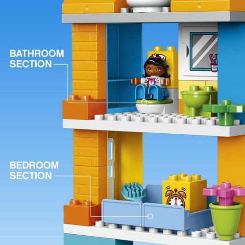  LEGO Duplo My Town Family House 10835 Building Block Toys for Toddlers