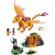 LEGO Elves Fire Dragons Lava Cave 41175 Creative Play Toy for 8- to 12-Year-Olds