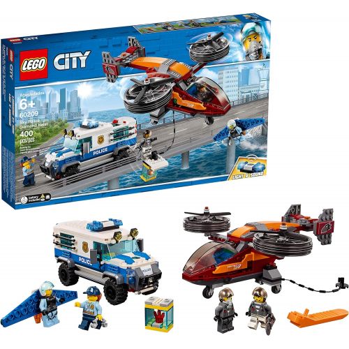  LEGO City Sky Police Diamond Heist 60209 Building Kit (400 Pieces) (Discontinued by Manufacturer)