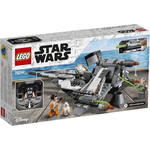  LEGO Star Wars Resistance Black Ace TIE Interceptor 75242 Building Kit (396 Pieces)