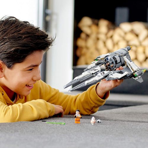  LEGO Star Wars Resistance Black Ace TIE Interceptor 75242 Building Kit (396 Pieces)