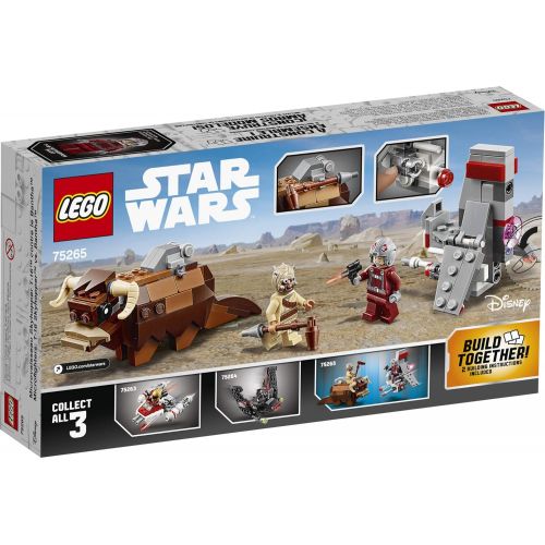  LEGO Star Wars: A New Hope T-16 Skyhopper vs Bantha Microfighters 75265 Collectible Toy Building Kit for Kids, New 2020 (198 Pieces)