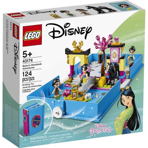 LEGO Disney Mulan’s Storybook Adventures 43174 Creative Building Kit, New 2020 (124 Pieces)