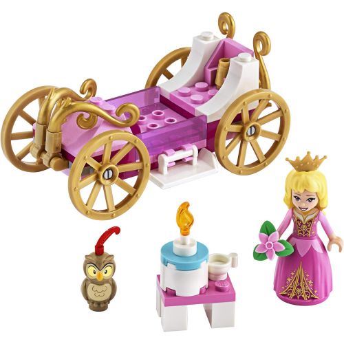  LEGO Disney Aurora’s Royal Carriage 43173 Creative Princess Building Kit, New 2020 (62 Pieces)