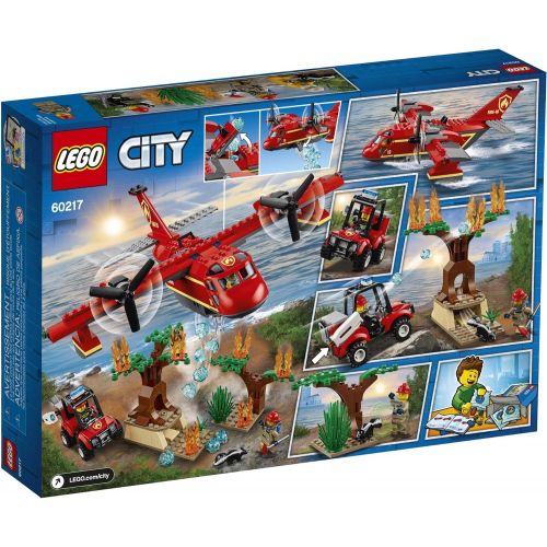  LEGO City Fire Plane 60217 Building Kit (363 Pieces)