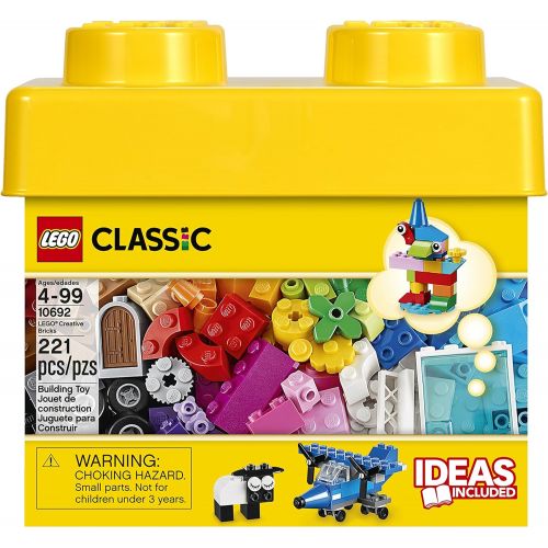  LEGO Classic Creative Bricks 10692 Building Blocks, Learning Toy (221 Pieces)