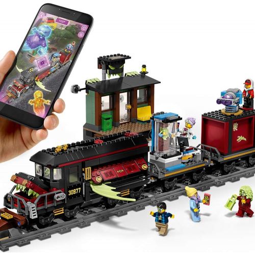  LEGO Hidden Side Ghost Train Express 70424 Building Kit, Train Toy for 8+ Year Old Boys and Girls, Interactive Augmented Reality Playset (698 Pieces)