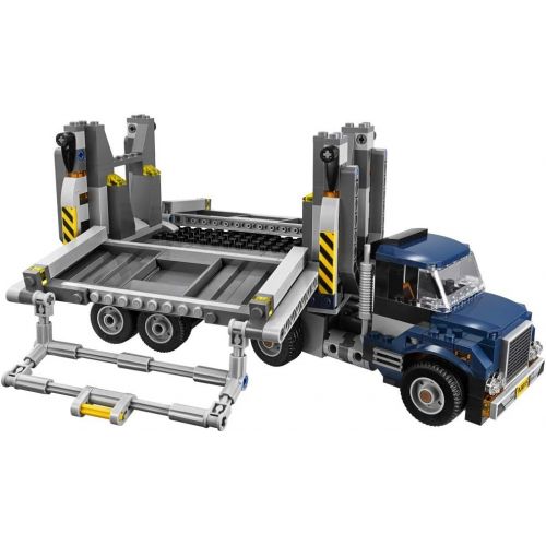  LEGO Jurassic World T. rex Transport 75933 Dinosaur Play Set with Toy Truck (609 Pieces) (Discontinued by Manufacturer)