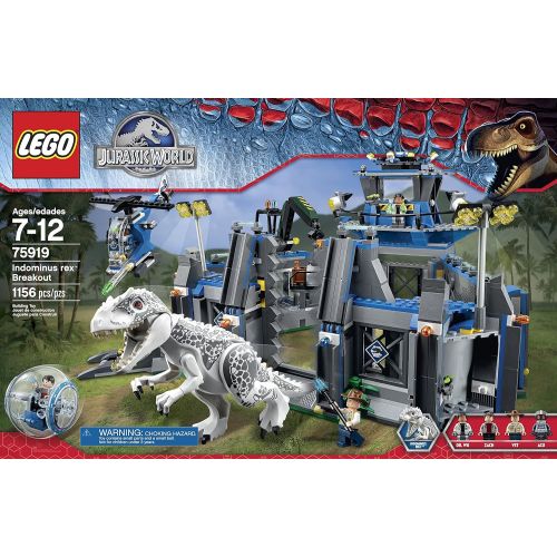  LEGO Jurassic World Indominus Rex Breakout 75919 Building Kit