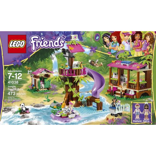  LEGO Friends Jungle Rescue Base Building Set 41038