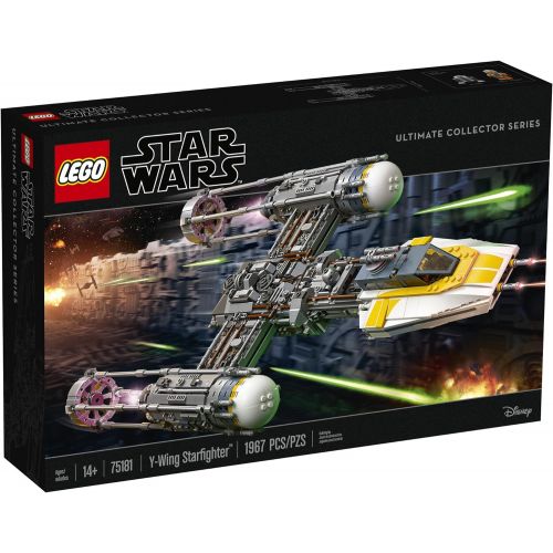  LEGO Star Wars Y-Wing Starfighter 75181 Building Kit (1967 Pieces)