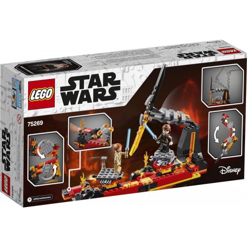  LEGO Star Wars: Revenge of the Sith Duel on Mustafar 75269 Anakin Skywalker vs. Obi-Wan Kenobi Building Kit, New 2020 (208 Pieces)