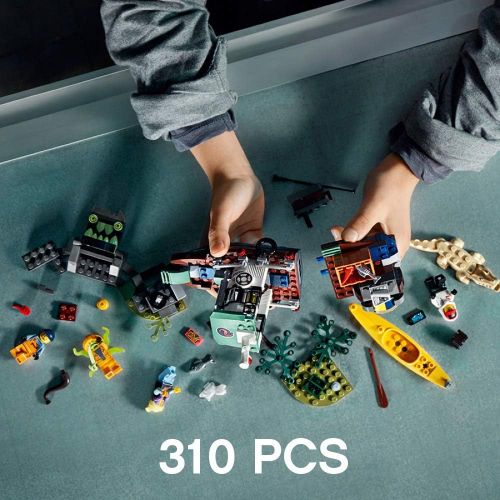  LEGO Hidden Side Wrecked Shrimp Boat 70419 Building Kit, App Toy for 7+ Year Old Boys and Girls, Interactive Augmented Reality Playset (310 Pieces)