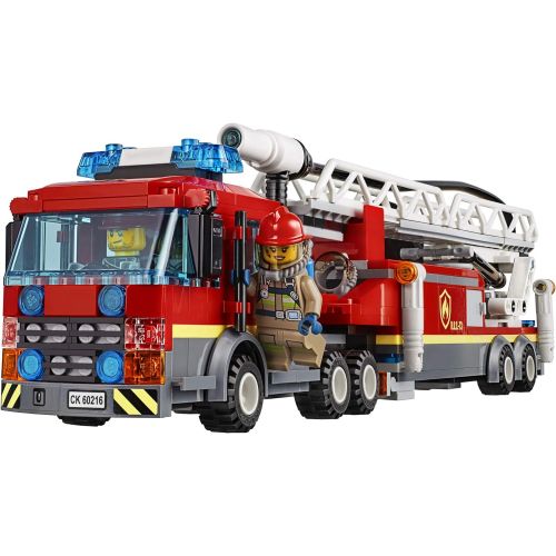  LEGO City Downtown Fire Brigade 60216 Building Kit (943 Pieces)