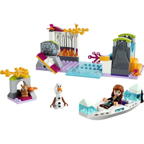  LEGO Disney Frozen II Anna’s Canoe Expedition 41165 Frozen Adventure Building Kit (108 Pieces)