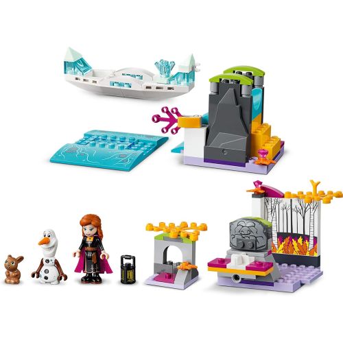  LEGO Disney Frozen II Anna’s Canoe Expedition 41165 Frozen Adventure Building Kit (108 Pieces)