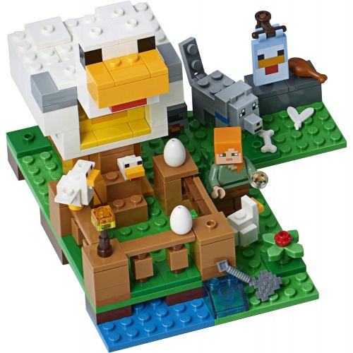  LEGO Minecraft The Chicken Coop 21140 Building Kit (198 Pieces)