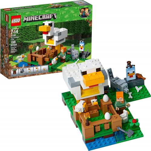  LEGO Minecraft The Chicken Coop 21140 Building Kit (198 Pieces)