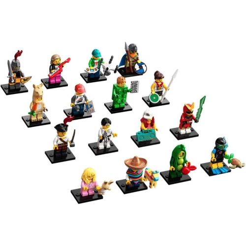  Lego Minifigure Series 20 - New Sealed Blind Bags - Random Set of 6 New 2020 Mini Figures (71027)