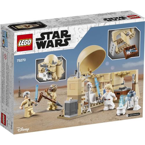  LEGO Star Wars: A New Hope Obi-Wan’s Hut 75270 Hot Toy Building Kit; Super Star Wars Starter Set for Young Kids, New 2020 (200 Pieces)