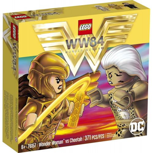  LEGO DC Wonder Woman vs Cheetah 76157 with Wonder Woman (Diana Prince), the Cheetah (Barbara Minerva) and Max; Action Figure LEGO Toy for Kids Aged 8 and up, New 2020 (371 Pieces)