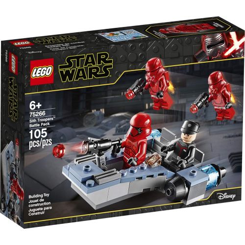  LEGO Star Wars Sith Troopers Battle Pack 75266 Stormtrooper Speeder Vehicle Building Kit, New 2020 (105 Pieces)