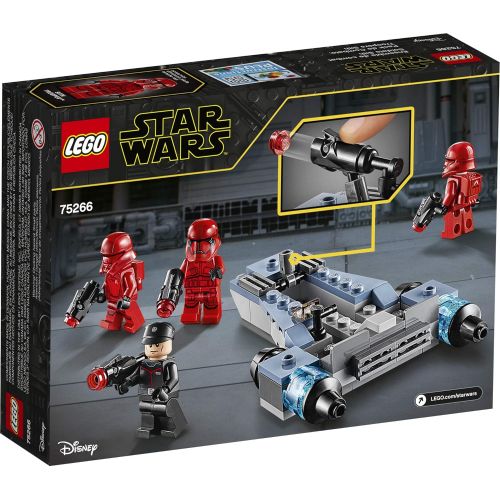  LEGO Star Wars Sith Troopers Battle Pack 75266 Stormtrooper Speeder Vehicle Building Kit, New 2020 (105 Pieces)