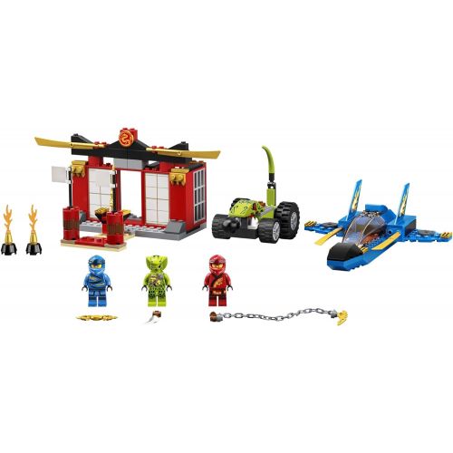  LEGO NINJAGO Legacy Storm Fighter Battle 71703 Ninja Playset Building Toy for Kids Featuring Ninja Action Figures, New 2020 (165 Pieces)