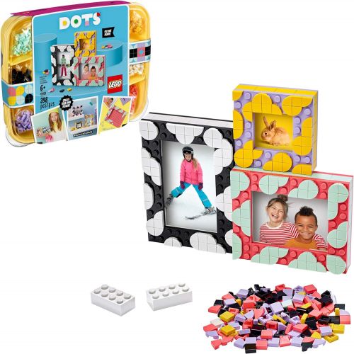  LEGO DOTS Creative Picture Frames 41914 DIY Creative Craft Decorations Kit for Kids, Makes a Great Gift for Kids Who Like Doing Crafts at Home and Fun Picture Frame Ideas, New 2020