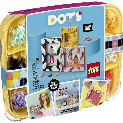  LEGO DOTS Creative Picture Frames 41914 DIY Creative Craft Decorations Kit for Kids, Makes a Great Gift for Kids Who Like Doing Crafts at Home and Fun Picture Frame Ideas, New 2020