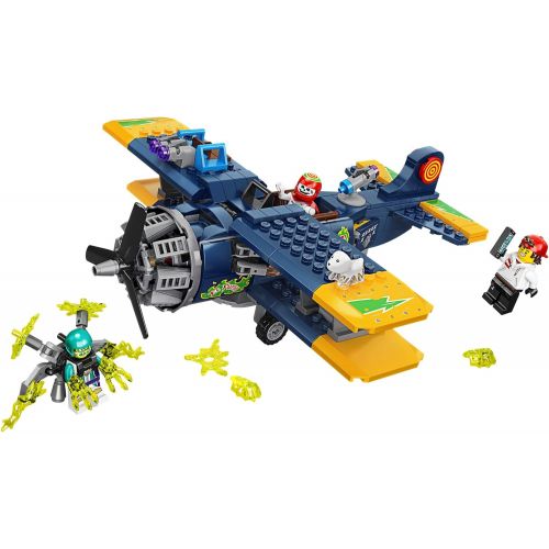  LEGO Hidden Side El Fuegos Stunt Plane 70429 Ghost Toy, Cool Augmented Reality, New 2020 (AR) Play Experience for Kids (295 Pieces)