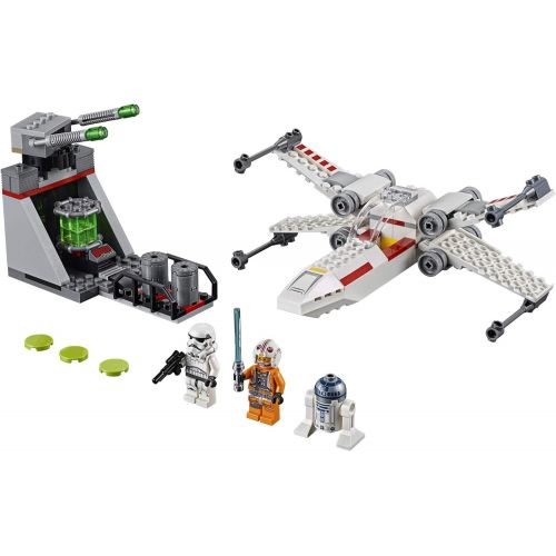  LEGO Star Wars X Wing Starfighter Trench Run 75235 4+ Building Kit (132 Pieces)
