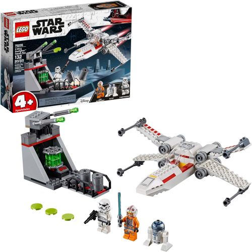  LEGO Star Wars X Wing Starfighter Trench Run 75235 4+ Building Kit (132 Pieces)