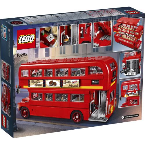  LEGO Creator Expert London Bus 10258 Building Kit (1686 Pieces)
