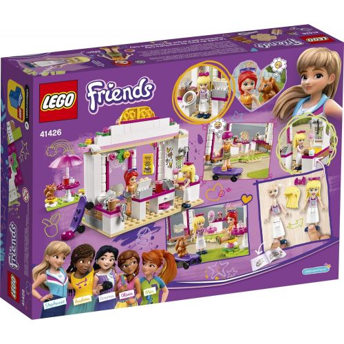  LEGO Friends Heartlake City Park Cafe 41426 Building Toy, Outdoor Cafe Set Inspires Role Play and Includes 2 Buildable Mini-Doll Figures, Great Gift for Kids Who Love Food Play, Ne