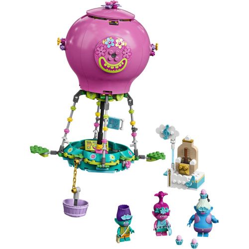  LEGO Trolls World Tour Poppy’s Hot Air Balloon Adventure 41252 Building Kit, An Ideal Holiday Gift for Creative Play, New 2020 (250 Pieces)