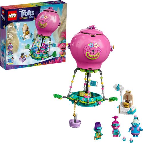  LEGO Trolls World Tour Poppy’s Hot Air Balloon Adventure 41252 Building Kit, An Ideal Holiday Gift for Creative Play, New 2020 (250 Pieces)