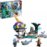 LEGO Hidden Side J.B.’s Submarine 70433, Augmented Reality (AR) Ghost Toy, Featuring a Submarine, App-Driven Ghost-Hunting Kit, Includes 3 Minifigures and a Shark Figure, New 2020