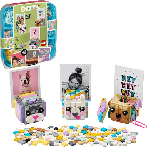  LEGO DOTS Animal Picture Holders 41904 DIY Craft; A Fun Project for Kids who Like Making Creative Room Decor, That Also Makes a Cool Holiday or Birthday Gift, New 2020 (423 Pieces)