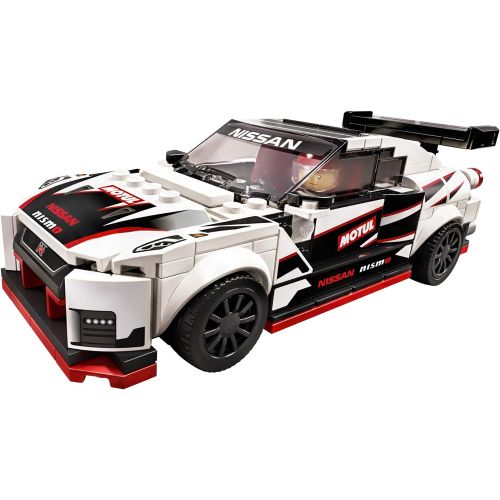  LEGO Speed Champions Nissan GT-R NISMO 76896 Toy Model Cars Building Kit Featuring Minifigure, New 2020 (298 Pieces)